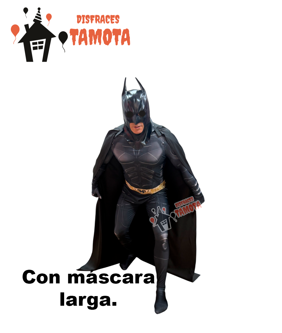 BATMAN CLÁSICO NEGRO CON CINTURÓN ESTAMPADO🦇 🦸 (ARRIENDO) - Imagen 2