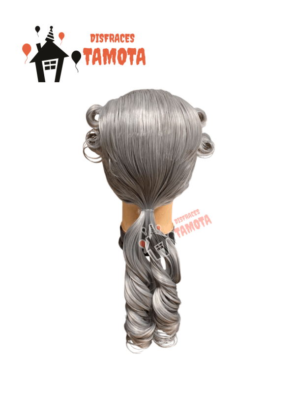 PELUCA ROCOCÓ GRIS _ CABEZA PEQUEÑA 👨‍⚖ (ARRIENDO) - Imagen 3