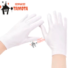 GUANTES DE GÉNERO_BLANCOS CORTOS ✋🏻🤚🏻(VENTA) - Imagen 2