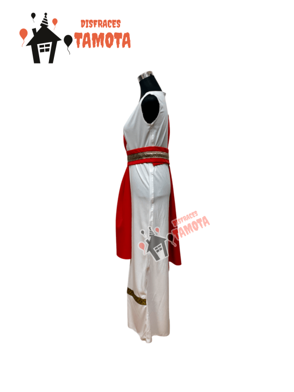 TOGA ROMANA/QUITÓN GRIEGO _ROJO MUJER _🏛️🇬🇷 ⚡🌪🌿👩 (ARRIENDO) - Imagen 2
