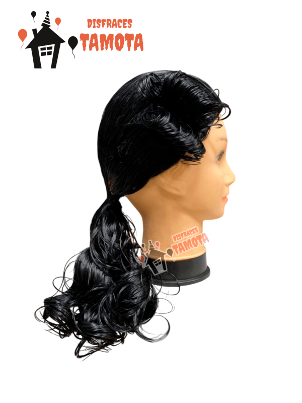 PELUCA ROCOCÓ NEGRA _ CABEZA PEQUEÑA 👨‍⚖ (ARRIENDO) - Imagen 2