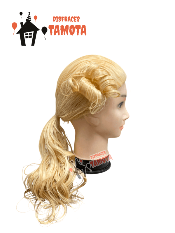 PELUCA ROCOCÓ RUBIA _ CABEZA PEQUEÑA 👨‍⚖ (ARRIENDO) - Imagen 2