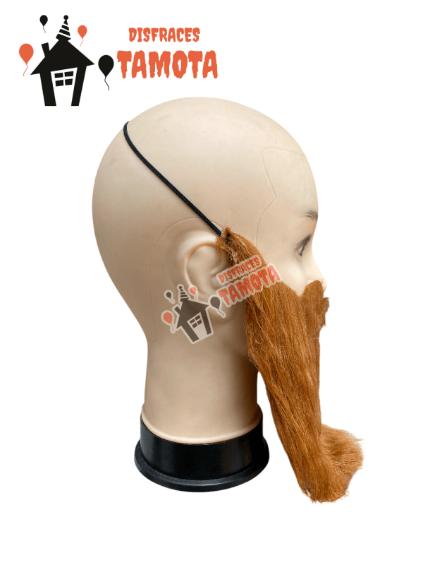 💰VENTA_  BARBA CON BIGOTE CAFÉ🥸 - Imagen 5