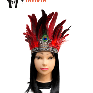 💰VENTA_  CORONA DE PLUMAS ROJO 🪶🪶