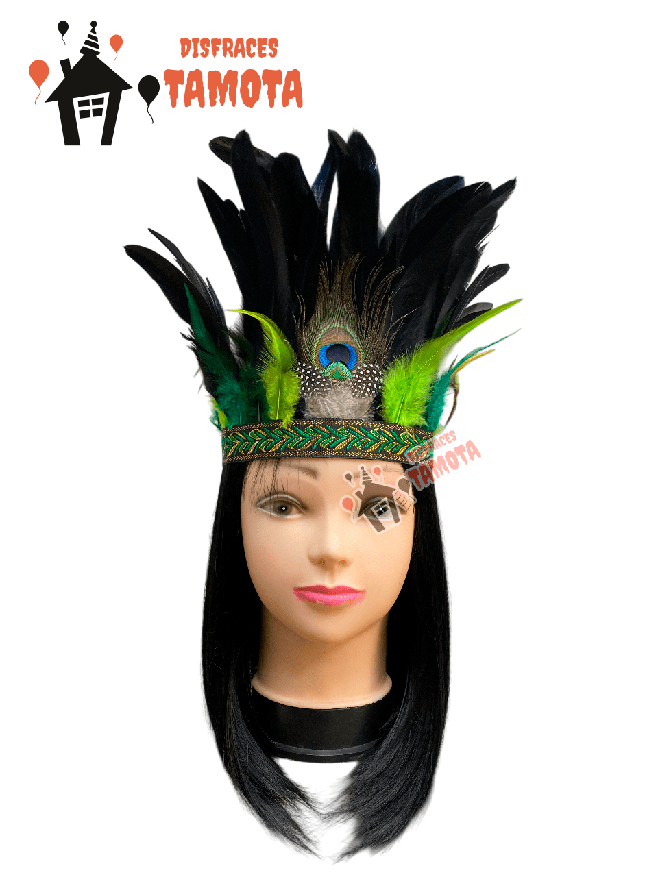 💰VENTA_ CORONA DE PLUMAS VERDES 🪶🪶