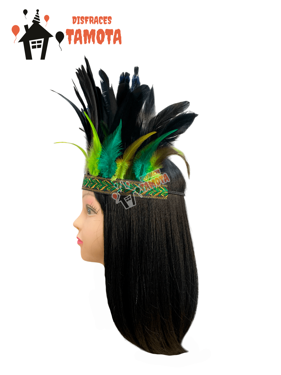 💰VENTA_ CORONA DE PLUMAS VERDES 🪶🪶 - Imagen 4