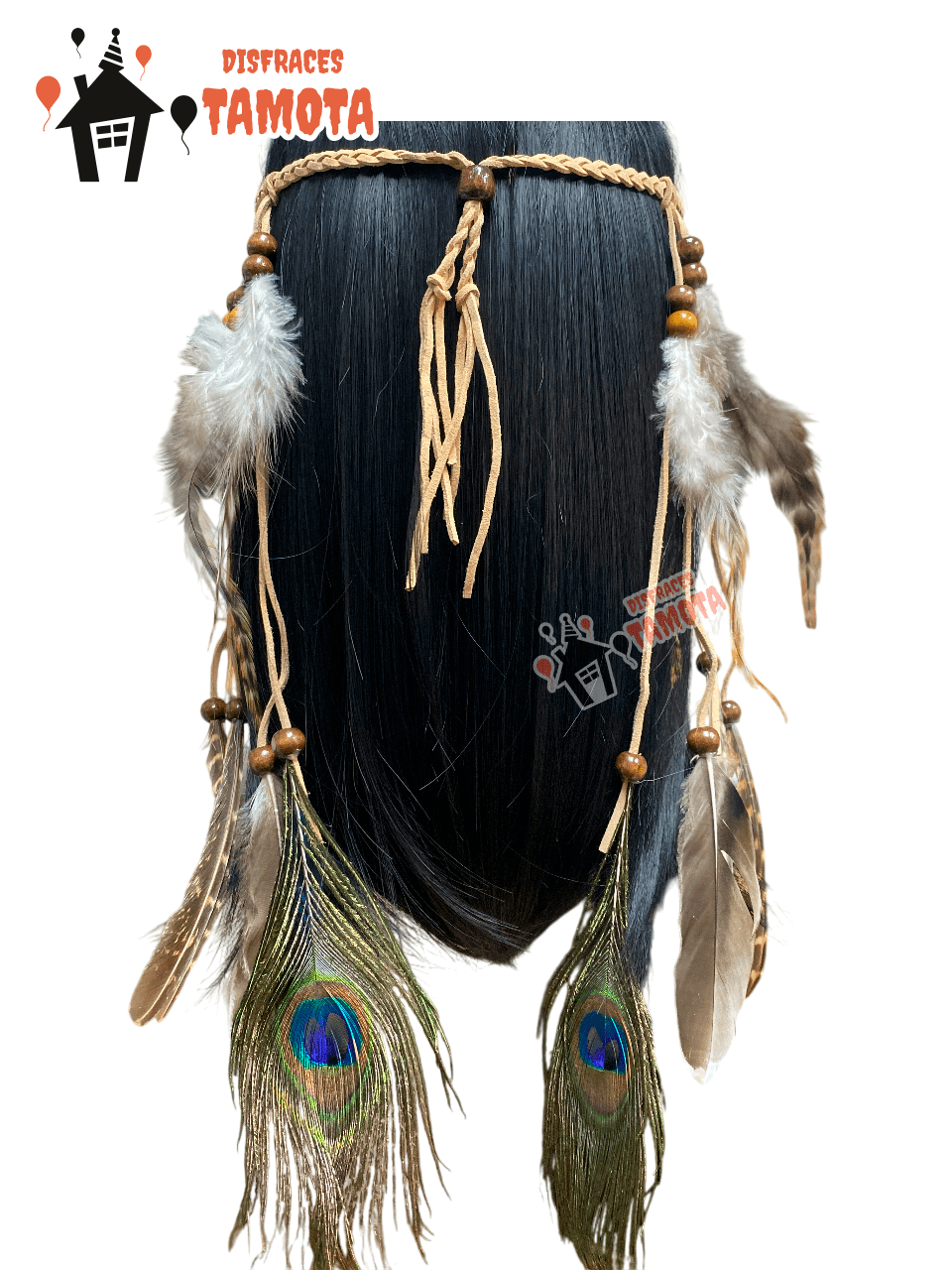 💰VENTA_ DIADEMA CAFÉ DEGRADÉ 🪶🪶 - Imagen 3