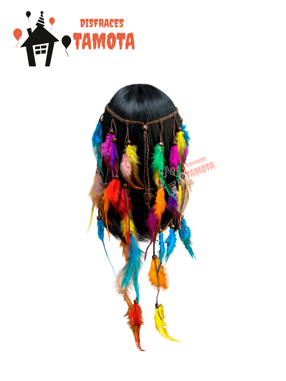 💰VENTA_ DIADEMA MULTICOLOR LARGA 🪶🪶 - Imagen 2