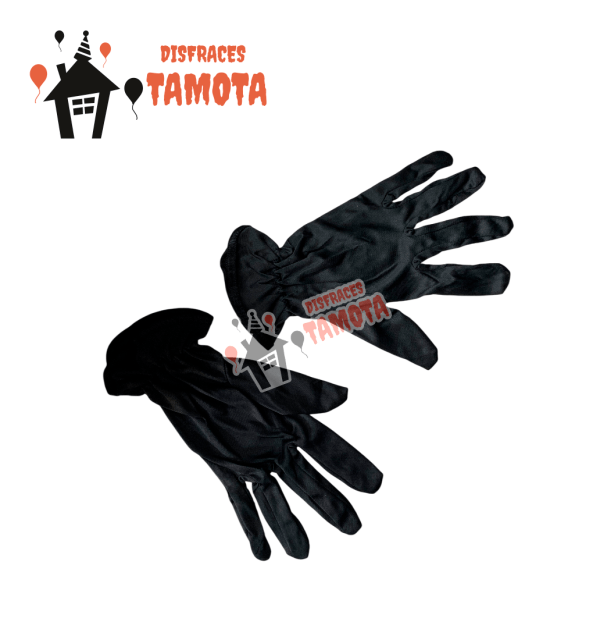 💰VENTA_  GUANTES NEGROS CORTOS ✋🏻🤚🏻 - Imagen 2