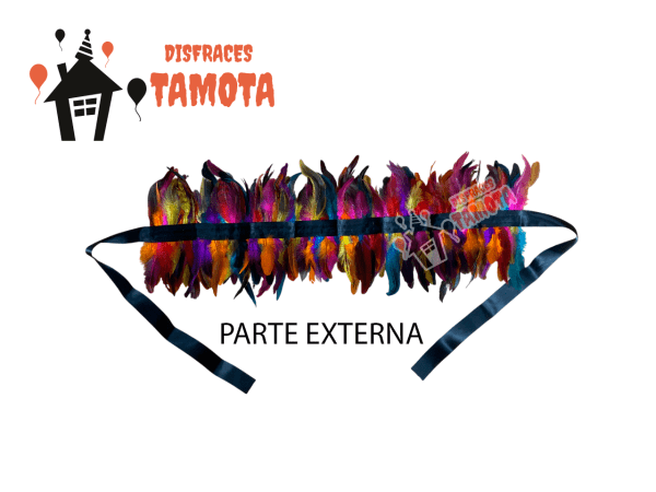 💰VENTA_  PLUMA DE HOMBROS MULTICOLOR🪶🪶 - Imagen 3