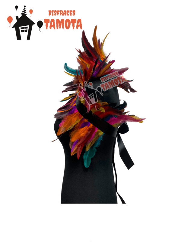 💰VENTA_  PLUMA DE HOMBROS MULTICOLOR🪶🪶 - Imagen 6