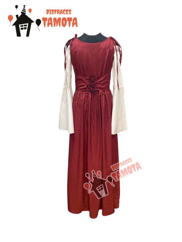 ÉPOCA MEDIEVAL _ VESTIDO BURDEO 👒(ARRIENDO) - Imagen 4