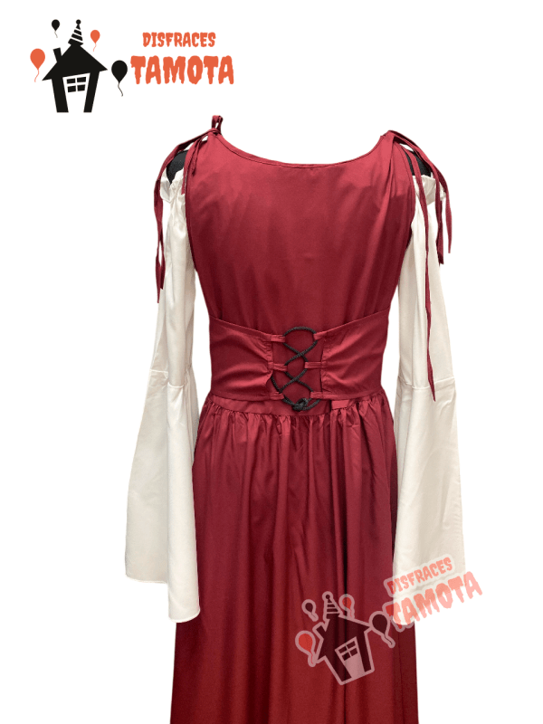 ÉPOCA MEDIEVAL _ VESTIDO BURDEO 👒(ARRIENDO) - Imagen 3