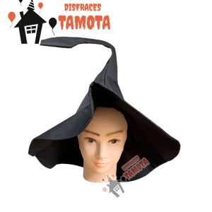 SOMBRERO DE BRUJA (O) TELA NEGRO🧙🏻♀️🧙🏻♂️(ARRIENDO)