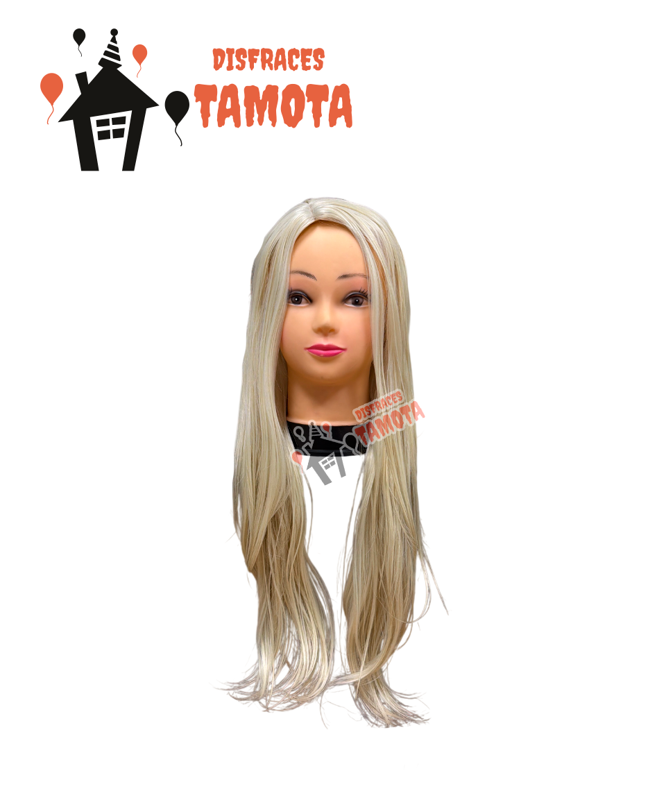 PELUCA RUBIA PLATINO💁♀️👩🦰 (ARRIENDO)